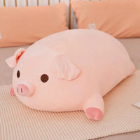 Munteres Schwein Kuscheltier Rosa 40 cm