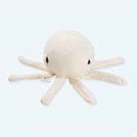 Oktopus Kuscheltier Beige