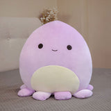 Oktopus Kuscheltier Kissen 80 cm Lila