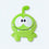 Frosch Kuscheltier Om Nom
