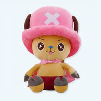 One Piece Chopper Plüschtier XXL Mit Rosa Hut 70 cm