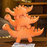 Oranges Dino Kuscheltier Mit Rückenstacheln