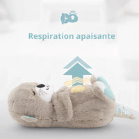 Otter Kuscheltier Atmen