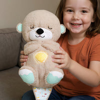Otter Kuscheltier Atmen