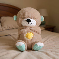 Otter Kuscheltier Atmen