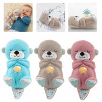 Otter Kuscheltier Atmen