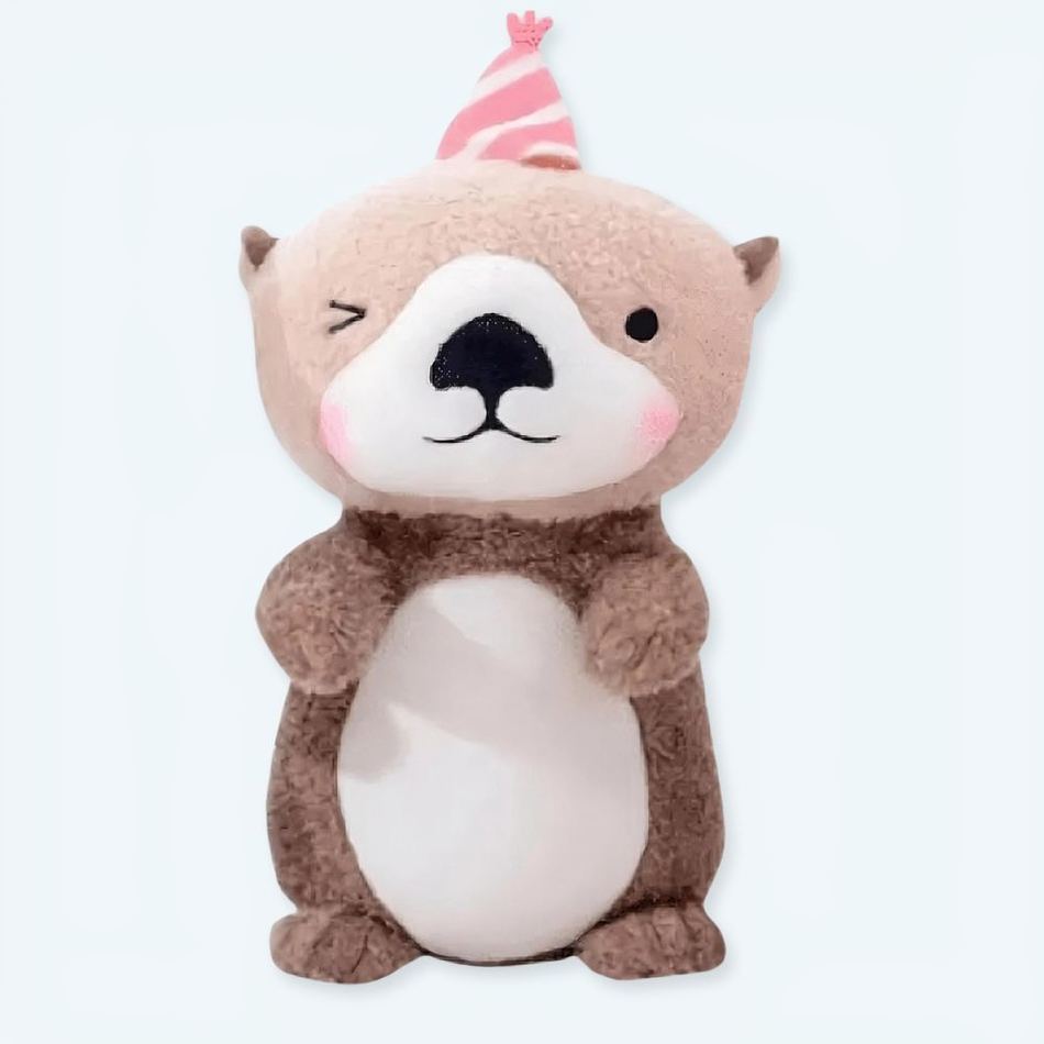 Otter Kuscheltier Mit Hut