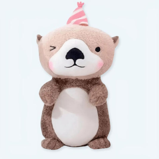 Otter Kuscheltier Mit Hut