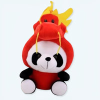Panda Kuscheltier Verkleidet Als Drache 40 cm
