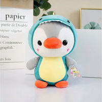 Pinguin Kuscheltier Als Dinosaurier