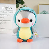 Pinguin Kuscheltier Als Dinosaurier