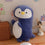Pinguin Kuscheltier Blau