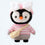 Pinguin Kuscheltier Mit Rosa Strickpullover