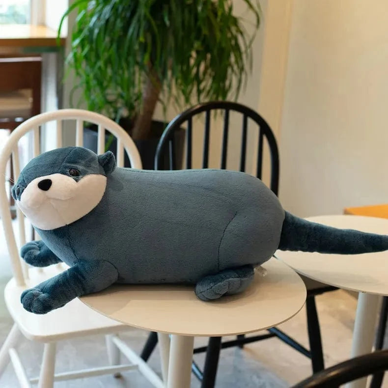 Plüsch Otter Blau 80 cm