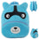 Kuscheltier Pferd Rucksack Blau
