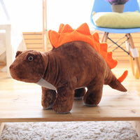 Prähistorisches Stegosaurus Plüschtier Braun