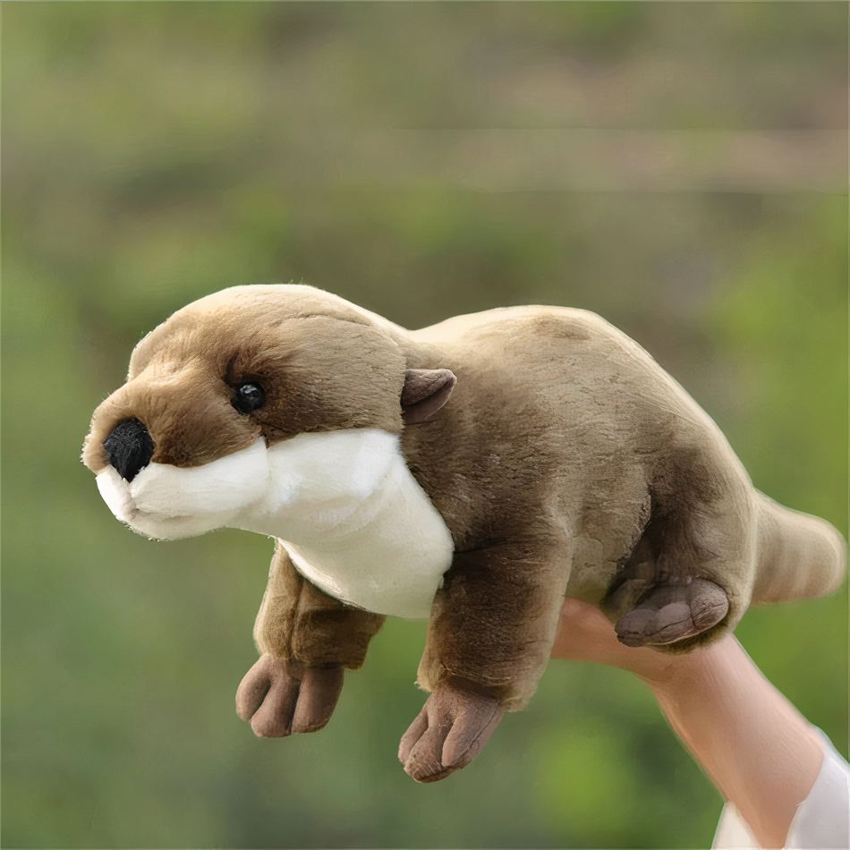 Realistisches Otter Kuscheltier