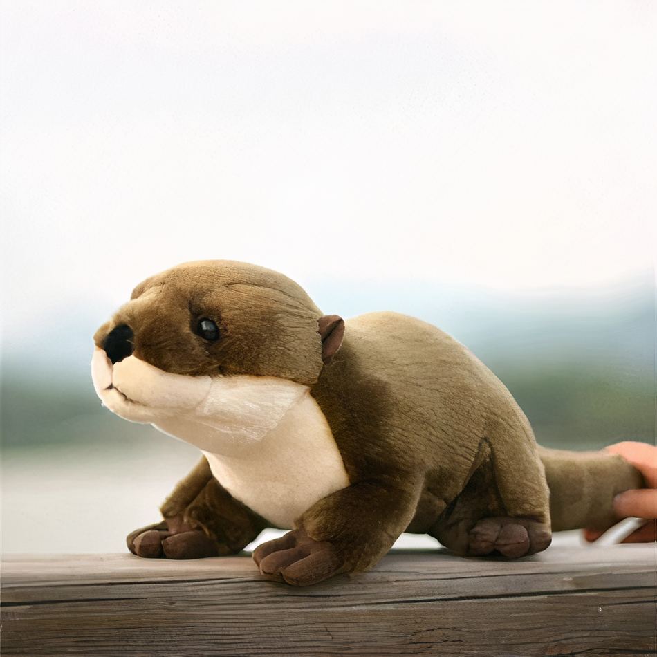 Realistisches Otter Kuscheltier