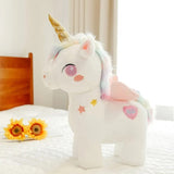 Regenbogen Einhorn Kuscheltier Weich Rosa