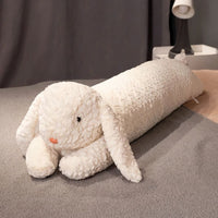 Riesen Hase Kuschelkissen Weiß
