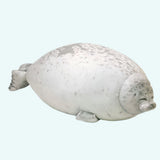 Robbe Plüschtier Kissen