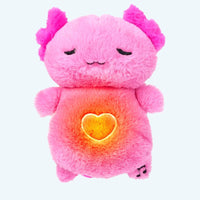 Rosa Axolotl Kuscheltier Mit Nachtlicht Und Musik