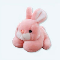 Rosa Hase Kuscheltier Mit Weichem Fell 20 cm