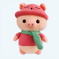 Rosa Schwein Kuscheltier Mit Outfit 50 cm