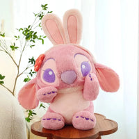 Rosa Stitch Angel Plüschtier Mit Hasenohren