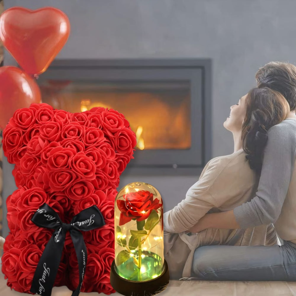 Rosa Teddybär Für Verliebte