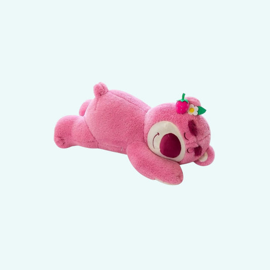 Rosa Teddybär Kissen Kuscheltier