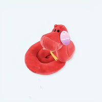 Rote Schlange Kuscheltier Mit Sound 80 cm