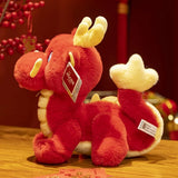 Roter Drache Kuscheltier