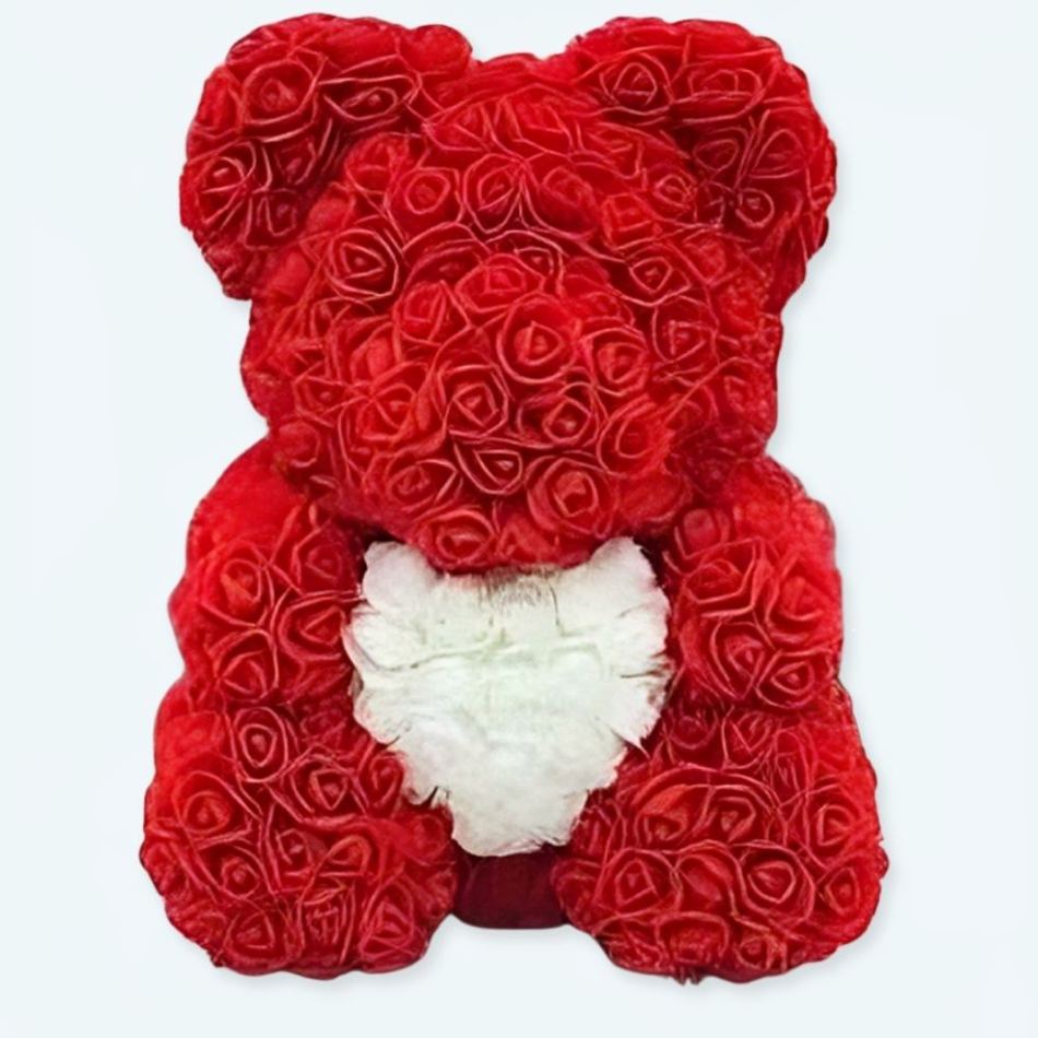 Roter Teddybär Als Liebesgeschenk