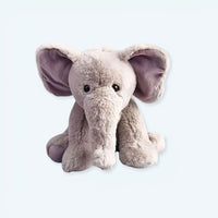 Samt Elefant Kuscheltier Grau