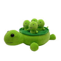 Schildkröte Mit Babys Kuscheltier