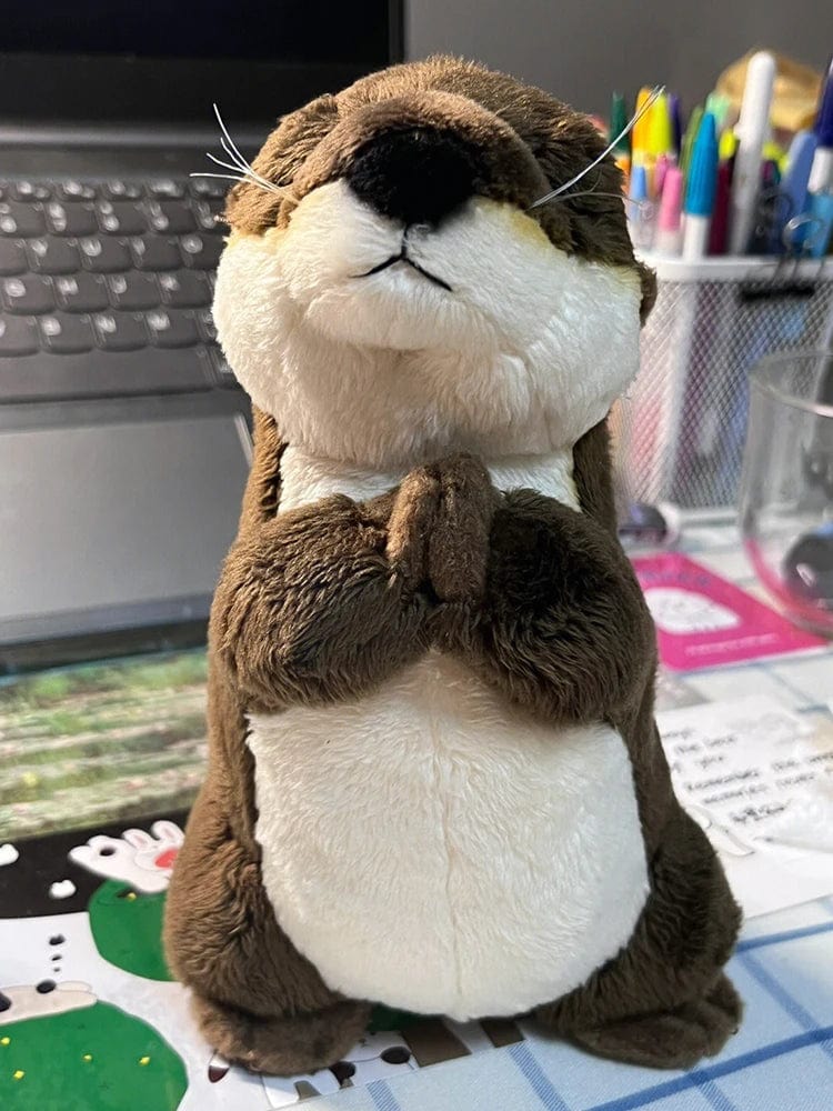 Schlafender Otter Kuscheltier