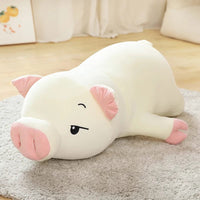 Schlafendes Schwein Plüschtier Liegend 40 cm