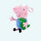Peppa Wutz Kuscheltier Schorsch