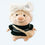 Schwein Kuscheltier Schwarz