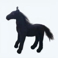 Schwarzes Pferd Kuscheltier 50 cm