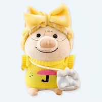 Schwein Kuscheltier Mit Gelbem Pullover