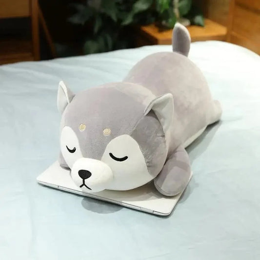 Shiba Inu Kuscheltier Grau 35 cm