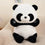 Panda Kuscheltier Sitzend