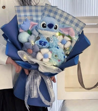 Stitch Kuscheltier Strauß Blau