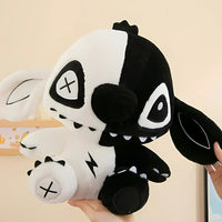 Stitch Plüschtier Schwarz Weiß