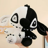 Stitch Plüschtier Schwarz Weiß