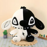Stitch Plüschtier Schwarz Weiß