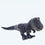 Dino Kuscheltier T-Rex Grau