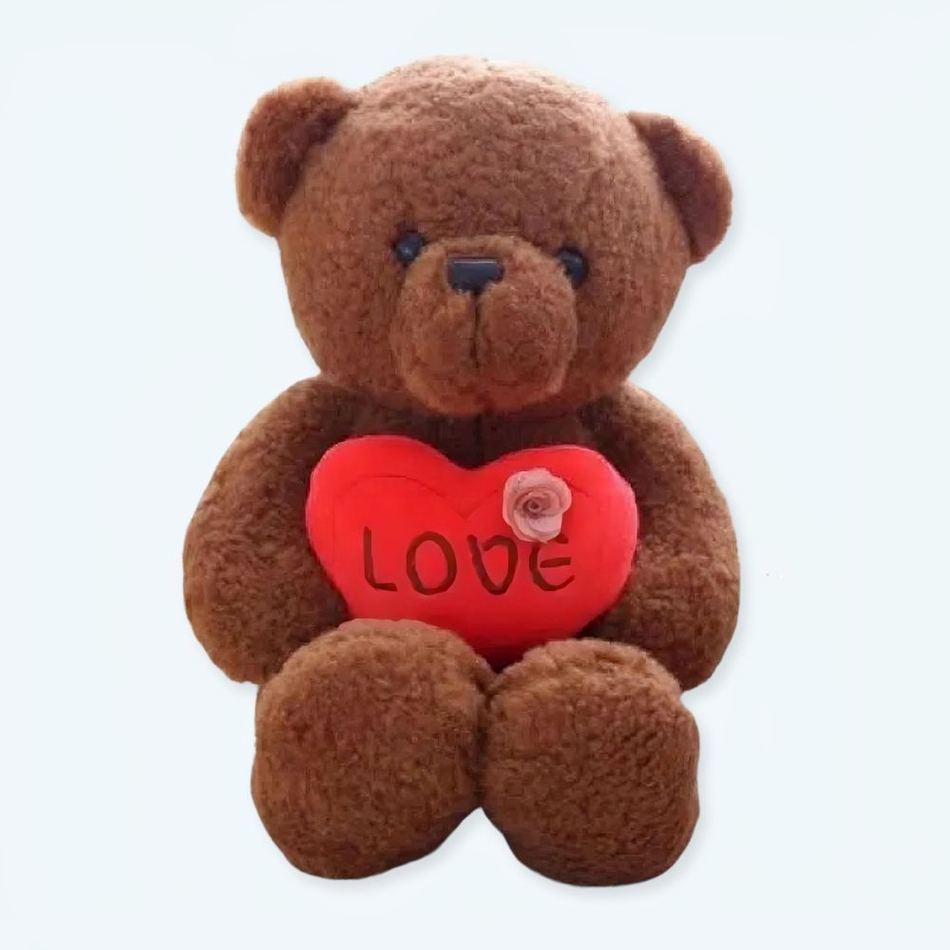 Teddybär Braun Mit Weichem Fell 60 cm